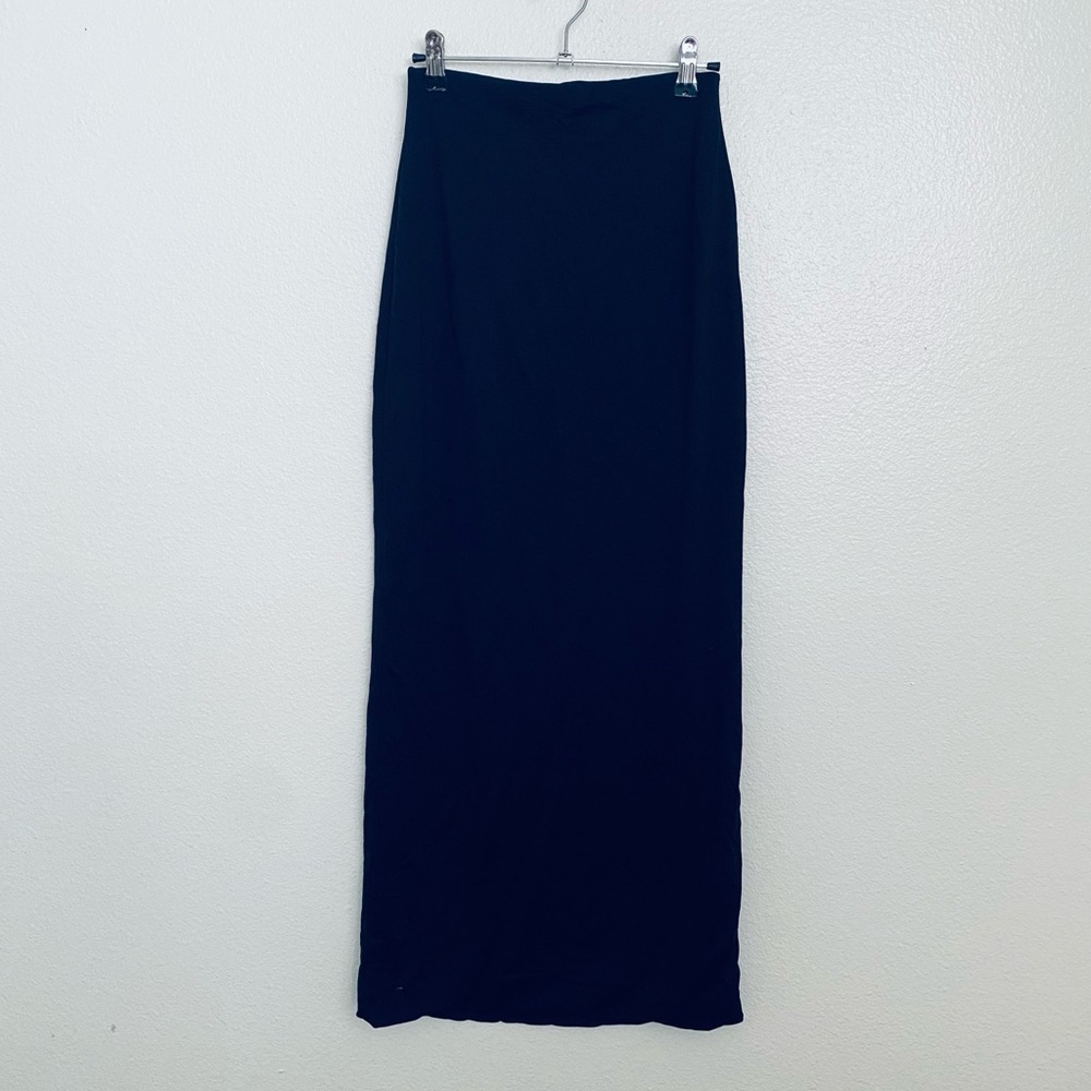 Glassons Elegant Black Maxi Skirt